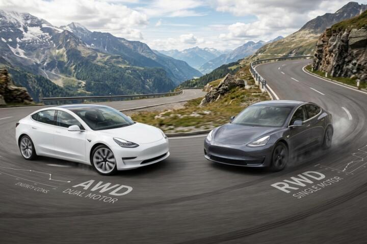 Single-Motor RWD vs Dual-Motor AWD: Energy Consumption Analysis