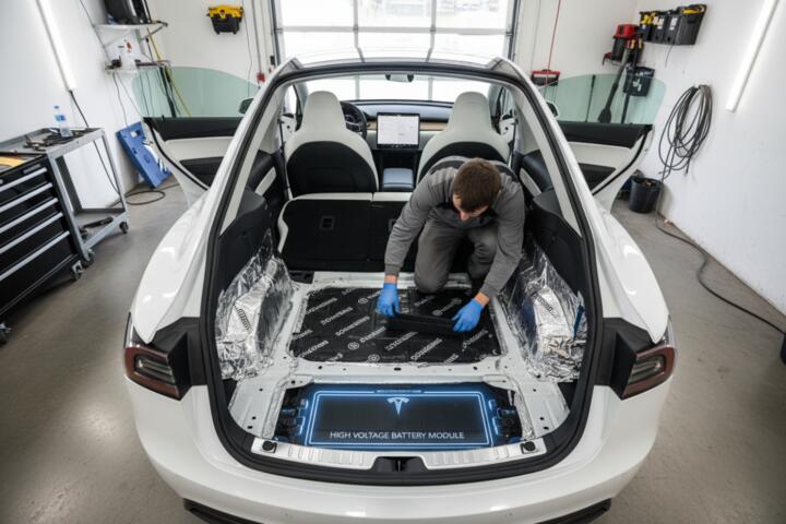 Advanced Sound Deadening: Measuring Decibel Reduction in EV Cabins